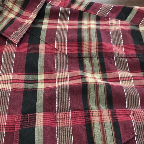 Vintage Wrangler Shirt Pearl Snap Front Men’s XL Plaid Long Sleeve Western - Picture 8 of 11